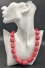 Black, White & Red All Over | Chunky Beads to Tiny Beads Necklaces & Large 1.6" Beaded Clip-On Earrings | 20.5" - 35" Long - 4