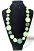 Pretty in Pastels & Black + White Chunky Retro Statement Necklaces & Bracelet | Necklaces 16" - 35" Long - 4