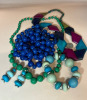 Retro Jewellery Necklaces Beads Bracelet Earrings - 6