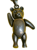 Sterling Silver Articulated Teddy Bear Substantial 925 28 Inch Snake Chain - 3