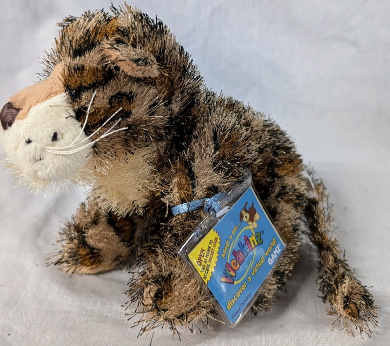 New Webkinz HM031 "Leopard" with Sealed Code.