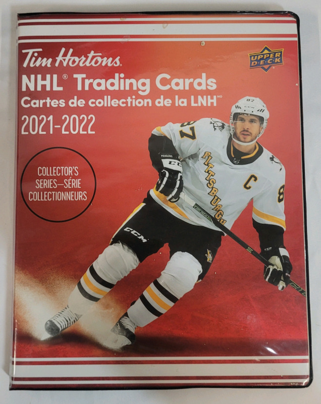 2021 - 22 Tim Hortons Upper Deck NHL Hockey Trading Card Set , Missing Four (4) Cards - #35 , 36 , 39 & 40