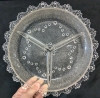 15 Vintage Clear Glass Dishes in Assorted Styles (+1 Divided Dish) | Up to 10.25" Diameter - 2