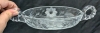 10 Vintage Clear Glass Dishes in Assorted Styles | Largest 10.4" x 5" - 3