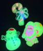 10 Festive Glowing Croc Charms - 5