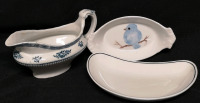 3 Vintage Dishes - Made in England & France Signed