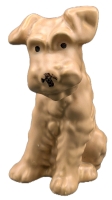 Darling Unsigned Sylvac England Ceramic Terrier Dog Figure | 8.5" Tall