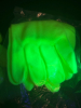 Vibrant Two New Pairs Glow in The Dark Gloves - 2