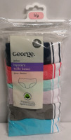6 New George sz Large Ladies Hipster Underwears