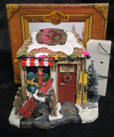 New Boxed | Luville: Register Kiosk Original L.E.D Battery Operated Christmas Decoration | * Retails For $25+ * Tested & Working *