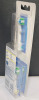 New - Oral-B Pro 100 Battery Powered Toothbrush & Oral-B 5-Pack Brush Heads . - 5