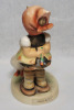 Goebel Hummel " Goose Girl " Figurine . Measures 4 1/4" tall . Minor crazing present - 3