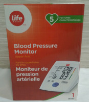 New LifeBrand Blood Pressure Monitor Upper Arm