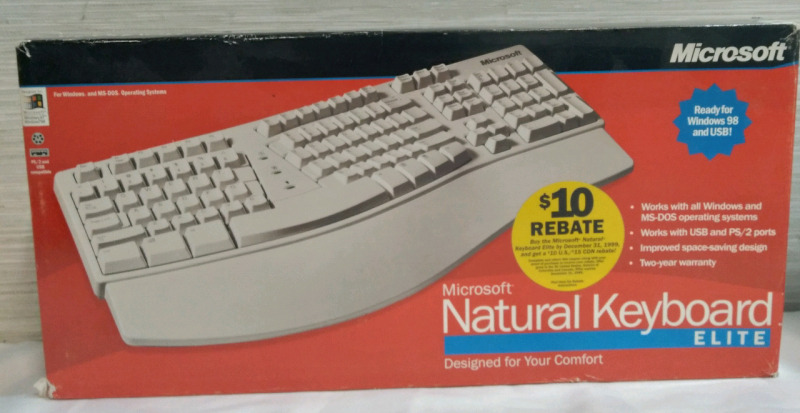 New Microsoft Natural Keyboard Elite