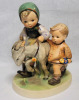 Goebel Hummel " Homeward Bound " Figurine . Measures 5 1/4" tall . No chips or cracks