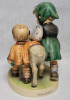 Goebel Hummel " Homeward Bound " Figurine . Measures 5 1/4" tall . No chips or cracks - 3