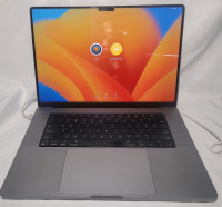 APPLE 16" MacBook Pro A2485 , MAC OS X Operating System , Password Protected - As Is