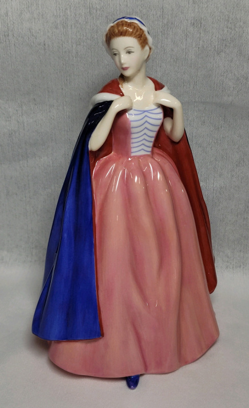 Royal Doulton Pretty Ladies " Bess " Figurine . Measures 6 3/4" tall . No chips or cracks