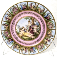 Gorgeous Aofi Bavaria Art Deco Decorative Plate | 10.5" Diameter