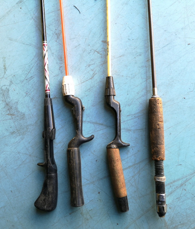 4 Fishing Rods Zebco & D.F.S. Toronto +