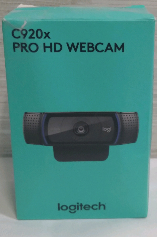 New C920X Logitech Pro HD Webcam