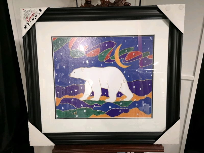 New Framed Papa Bear Print