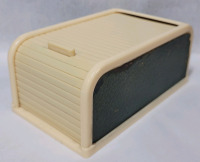 MCM 1950s Rolimx Bakelite Automatic Cigarette Holder Dispenser . Measures 3 1/4"&times;5 5/8"&times;2 3/8"