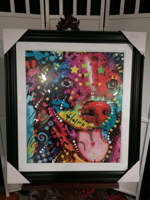 New Framed Dak Dog Print by Dean Russo