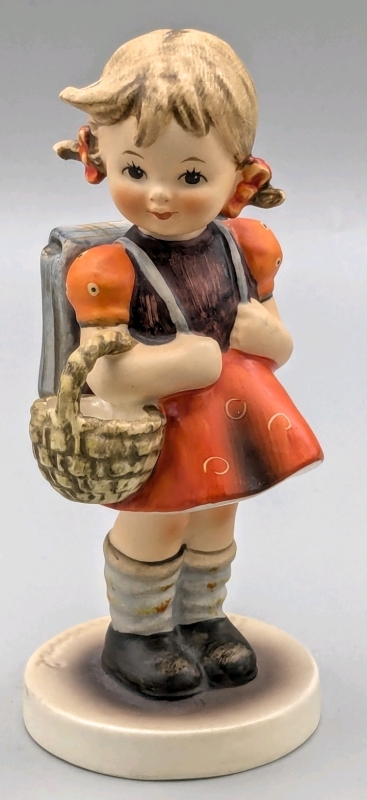 Vintage Goebel Hummel West Germany School Girl Figure #81/0 | 4.8" Tall