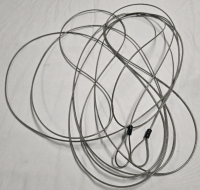 New | Strong Spring Cable Ropes 12+' Feet Long | Can Possibly Be Used as a Tether or to Secure Heavy Objects