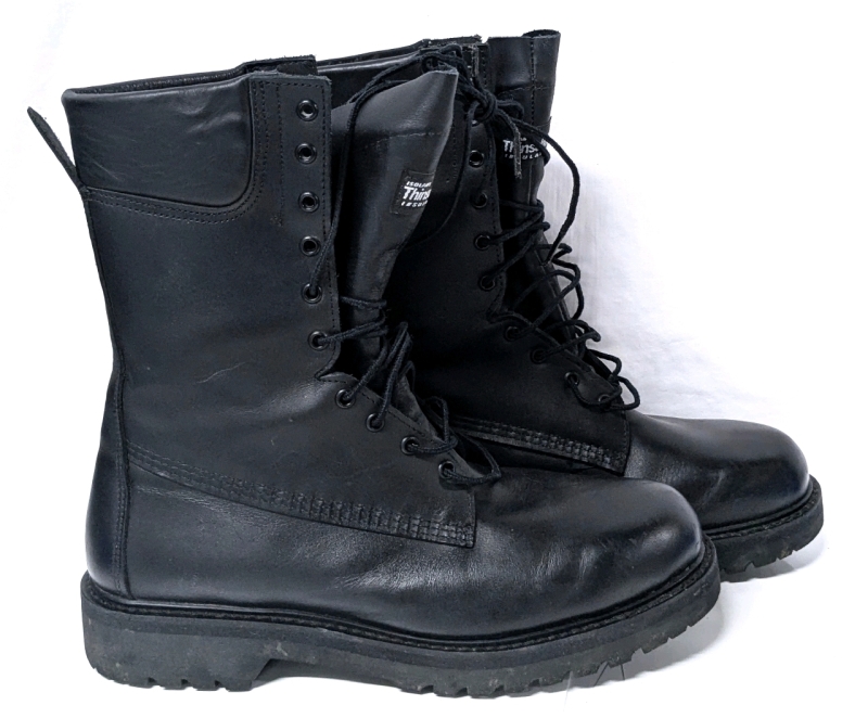 Men's Size 11 | STC Canadian Military Combat Boots w Steel Toes, Thinsulate Insulation, Vibram Soles