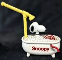 Vintage 1958 SNOOPY Chemtoy Inc Snoopy Bath Time Fun Bubble Maker Toy | 8.25" Tall