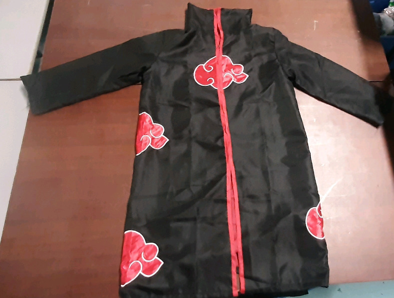 New Naruto Akatsuki Costume Zip up Jacket