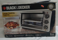 New Open Box Black & Decker Convection Countertop Oven