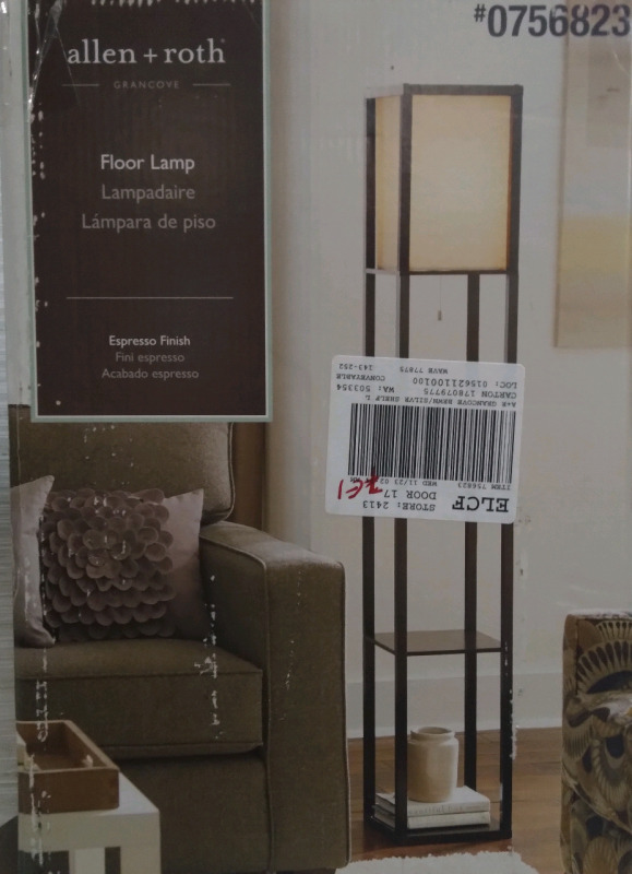 New Allen + Roth Grancove Floor Lamp
