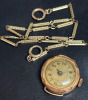 Gold filled 1900s watch chain Gold filled Watch Face
