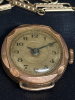 Gold filled 1900s watch chain Gold filled Watch Face - 3