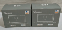 2 Sonoff Wi Fi Smart Plug with Power Monitoring US Type