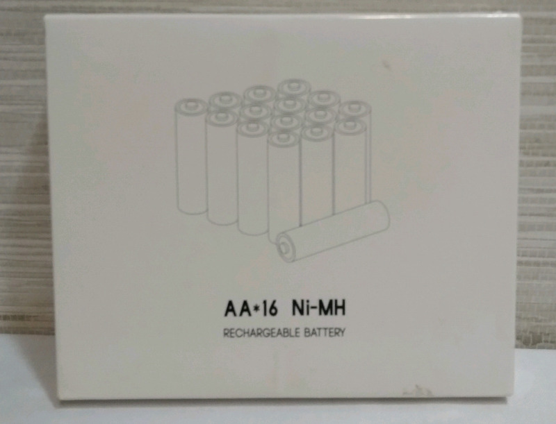 16 New Open Boxed AA*16 Ni-MH Recharable Battery