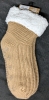 New La Vie En Rose Knitted Slipper Socks | One Size Fits Most - 2