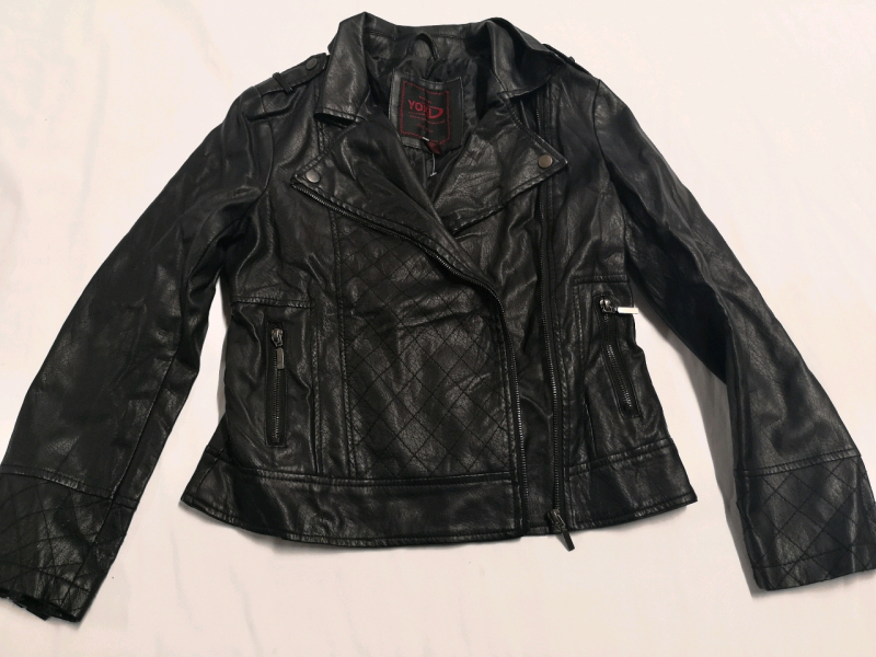 Yorid New York Faux Leather Jacket sz Large (12/14)