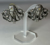Galina Karputina JJ Art Nouveau style Pierced Earrings Romantic Female Flowing Locks Scattering Stars - 4