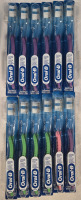 12 New Sealed | Oral-B Soft Bristle Tooth Brushes * Assorted Colours * Retails For $50+ *