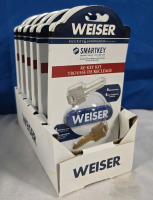 6 New | Weiser SmartKey Re-Key Kit | For Weiser SmartKey Deadbolt Locks, Door Handles, Door Knobs and Electronic Locks | * Vendor Lot Retails For $119.88 Or $19.98 Each *<br/>