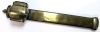 19th Century Persian / Turkish Brass Travelling Scribes Box/ Divit Inkwell + Quill Box | 11.5" Long