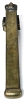 19th Century Persian / Turkish Brass Travelling Scribes Box/ Divit Inkwell + Quill Box | 11.5" Long - 7