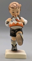 Signed 1984 Goebel Hummel W Germany Drummer Boy Figure #240 | 4.25" Tall