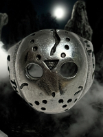 MENDEL Mens Number 13 Horror Movie Jason Mask TN 13 Size 22