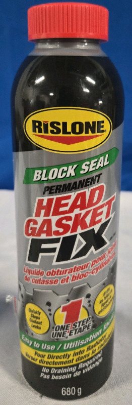 New Sealed | Rislone: Block Seal | Permanent Head Gasket Fix 680g Bottle