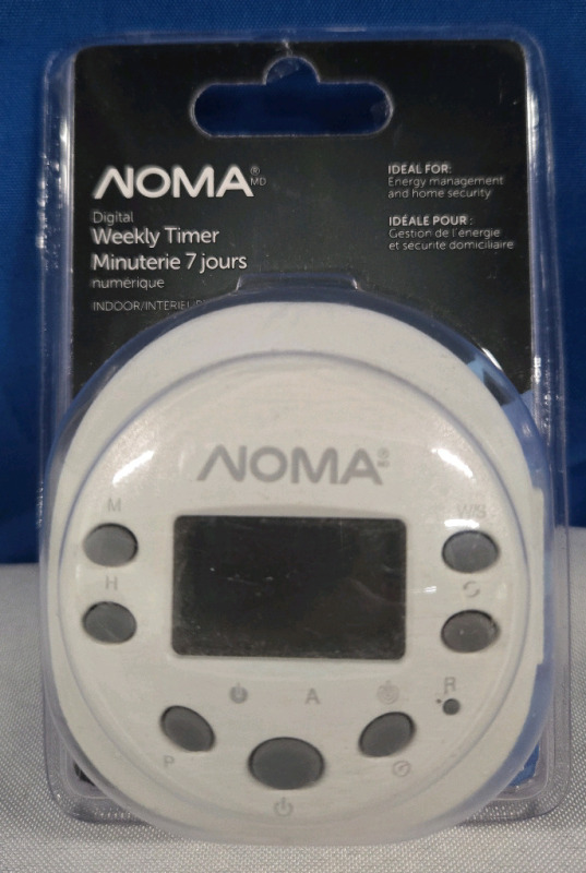 New | Noma Digital Weekly Timer | Ideal For Energy Management